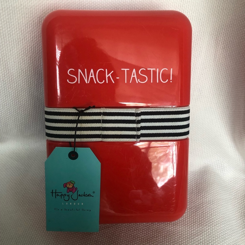 Happy Jackson snack-tastic! lunchbox fun design